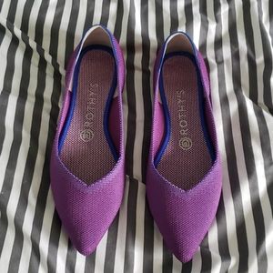 Rothys Violet Points Size 8